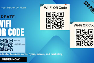 make a qr code to access your airbnbs wifi