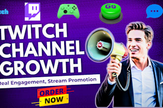 do organic twitch channel promotion to reach twitch affiliate