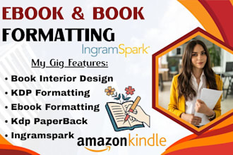 do ebook and book ingramspark kdp formatting book interior design draft2digital