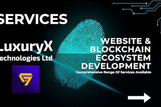 develop a custom responsive website with modern technologies