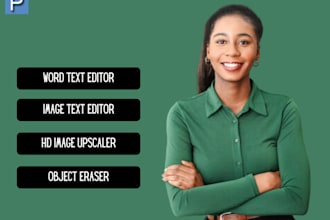 do image editing text edit  copy paste text replacement