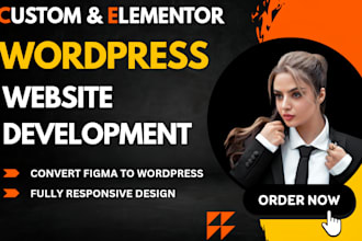 clone, redesign or wix, weebly, figma to wordpress website development