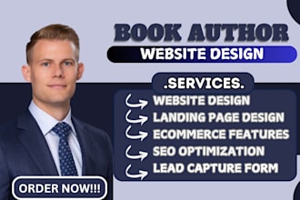 design author website, ebook website, book website, book author website