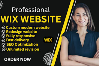 design wix personal portfolio website wix photography website landing page
