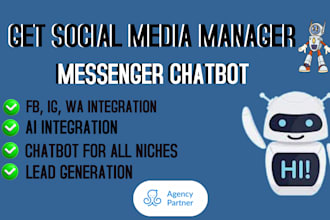 create a facebook messenger chatbot using manychat