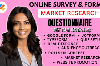 engage and recruits 1000 respondents, fill your online survey and poll for sales