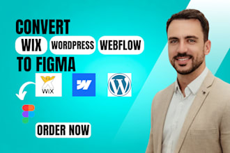 figma to responsive wix webflow wordpress website developer
