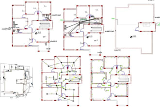 draw 2d floor plan, do mep drawing analysis, framing, foundation plumbing design