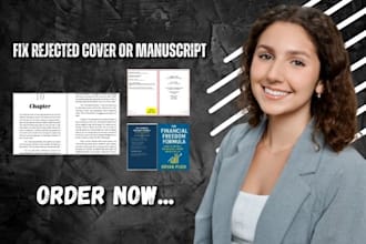 fix, modify, resize, edit, design book cover, ebook cover, amazon kdp cover
