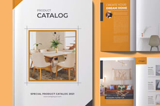 design product catalog, catalogue, brochure, magazine layout, lookbook, brochure
