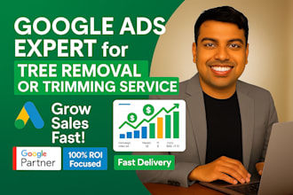set up google ads for tree removal services