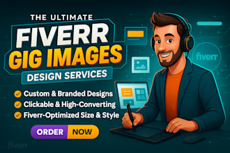 modern primium design fiverr gig image best design