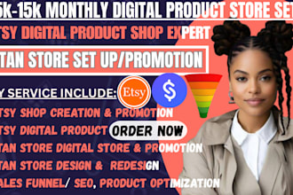 setup etsy store creation, stan store digital product, stan store marketing