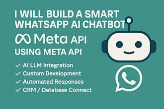 build a smart whatsapp ai chatbot for your business using meta API