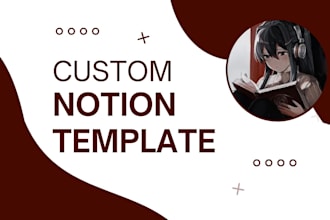 create a custom notion template