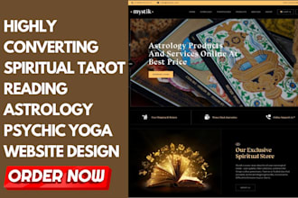 design spiritual website tarot reading astrology website yoga spiritual website