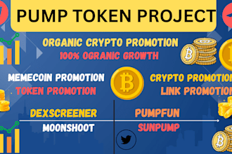 high engagement crypto twitter x marketing crypto promotion token promotion