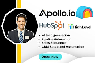 setup clay, apollo, clay com, hubspot crm as an expert