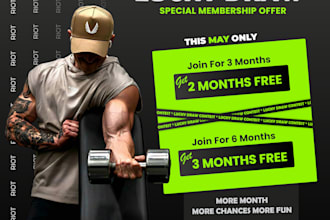 design eye catching social media posters