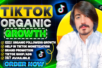 manage your tiktok for organic follower growth and monetization, and promotion