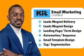 provide exceptional kit email marketing services convertkit landing page expert