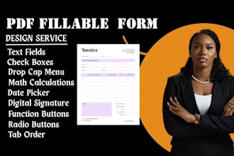 create fillable pdf form editable interactive pdf form, convert to fillable form