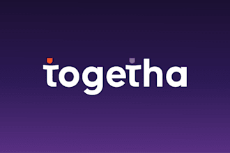 design professional wordmark, typography, text, letter or font logo