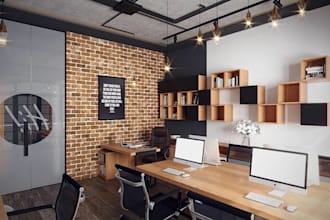 design luxurious photorealistic 3d home offices and 3d wine cellars