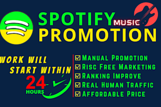 do spotify promotion, spotify music promotion, spotify album marketing