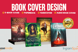 design original book cover design and ebook cover