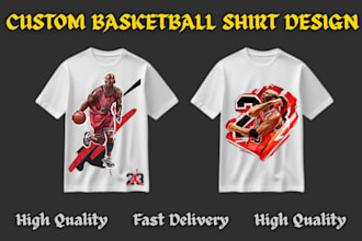 design custom basketball jerseys and tshirts for your team