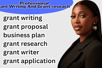 do grant writing, grant proposal, business plan writer, grant research