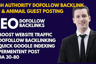 do pet SEO cat dog animal niche blog with dofollow backlink