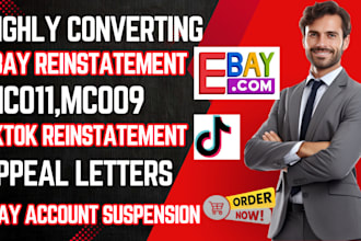 resolve mc011 mc133 ebay suspension, ebay tiktok reinstatement, mc999, appeal