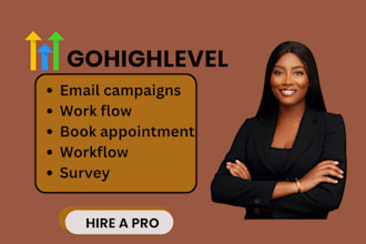 setup gohighlevel email campaigns calendars form appointment bookings bot survey
