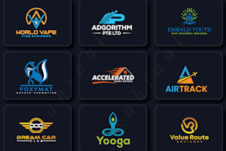 do minimalist unique favicon logo design