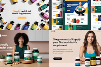 build a high converting shopify health supplement store