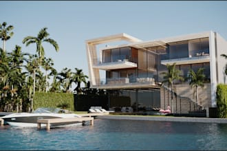 do professional 3d architectural modeling ,realistic renderings and warehouse