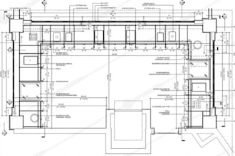 do comprehensive autocad shop drawings for custom millwork, furniture, casework