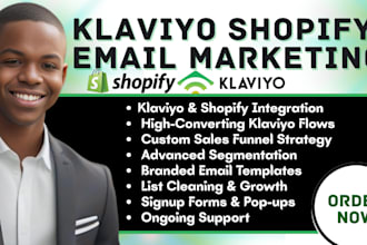 do klaviyo flow integration, email automation segmentation for shopify marketing