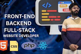 do full stack website development,build website as fullstack developer