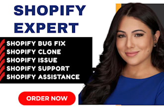 fix shopify bug,clone,issue,support,assistance,banner,header,shopify seo traffic
