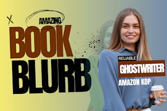 do book blurb book description author bio amazon kindle publishing ebook writer