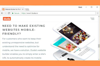 design duda website, redesign duda website, business duda website with SEO