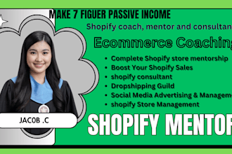 your shopify mentor, coach and consultant