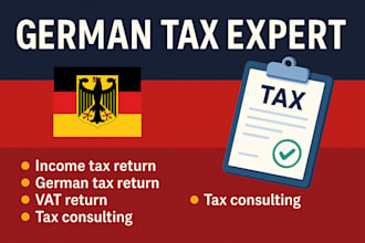 be your certified german tax return expert and income tax return in USA