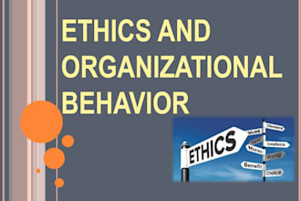 write articles on ethics, organization behavior and leadership