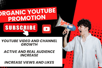 shoutout, promote your youtube channel to gain organic subscribers, monetization