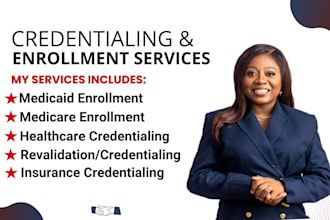 do credentialing and provider enrollment for home care, medical provider