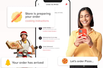 build a custom food delivery app, grocery app, delivery app